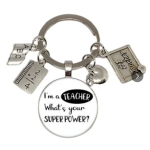 Sleutelhanger juf, meester | I'm a TEACHER What's your SUPERPOWER? | juffendag 