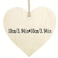 Houten hart juf of meester | juffendag kado