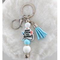 Sleutelhanger | Keep calm I'm a nurse | verpleegster, zuster | zorgmedewerker