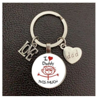 Sleutelhanger | I love daddy | vaderdag