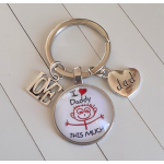 Sleutelhanger | I love daddy | vaderdag