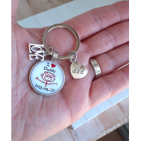 Sleutelhanger | I love daddy | vaderdag