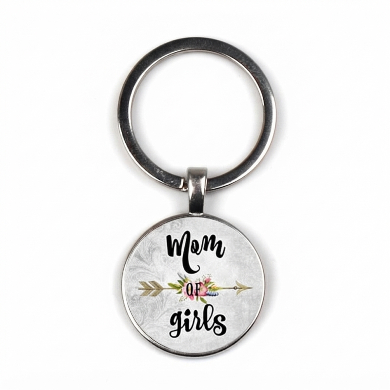 Sleutelhanger | mom of girls | kado moeder