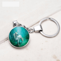 Sleutelhanger | Witte eenhoorn | unicorn