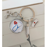 Sleutelhanger zuster/ verpleegkundige