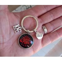 Sleutelhanger | super papa | kado voor vader