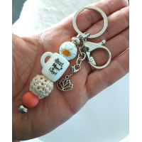 Sleutelhanger met kralen | best mom ever | lotus | moederdag | verjaardag